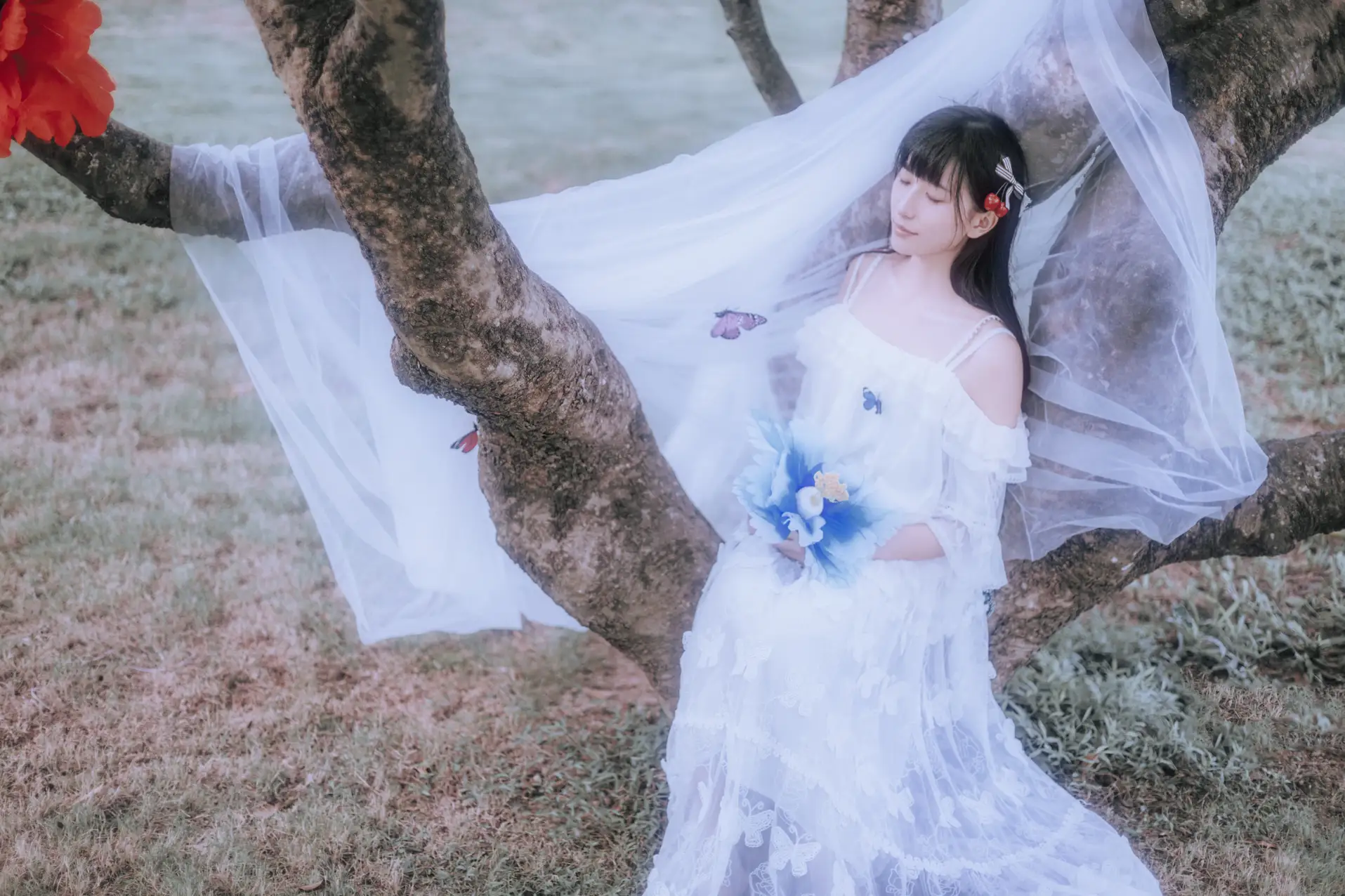 [YITUYU] 2021.09.13 Vol.288 – The wedding veil of flowers Yinger#[22P]-21